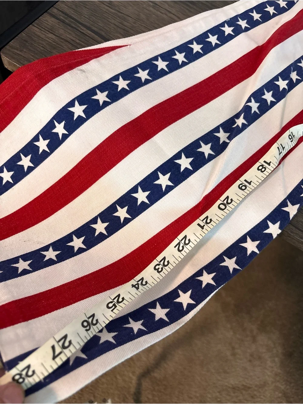 Vintage custom Stars and Stripes pants size waist 27 - Picture 4 of 7